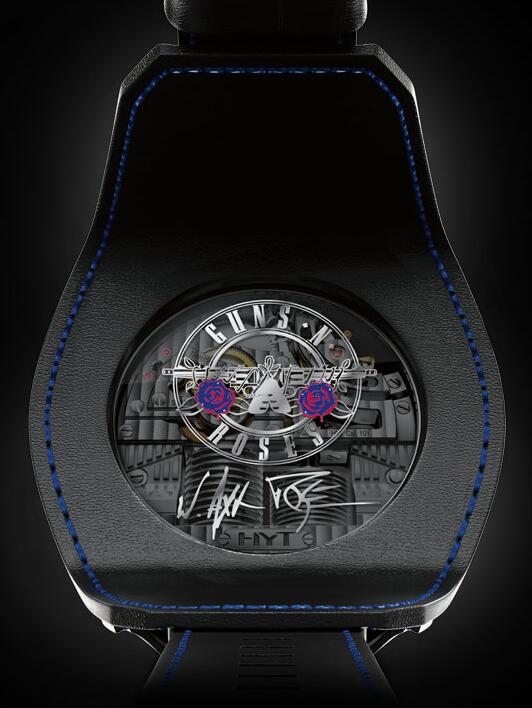 HYT 151-DL-47-NF-BV SKULL 51 MM Replica watch